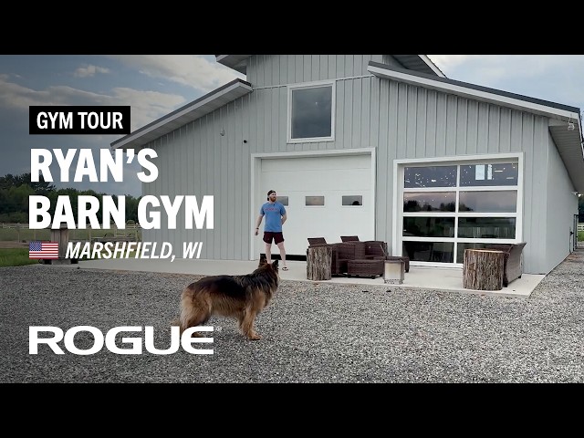 Rogue Equipped Garage Gym Tour, Ryan in Marshfield, WI
