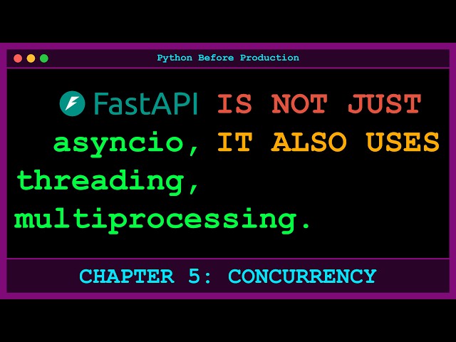 Why the Hardest Concept for Python Devs Is Concurrency: asyncio vs threading vs multiprocessing