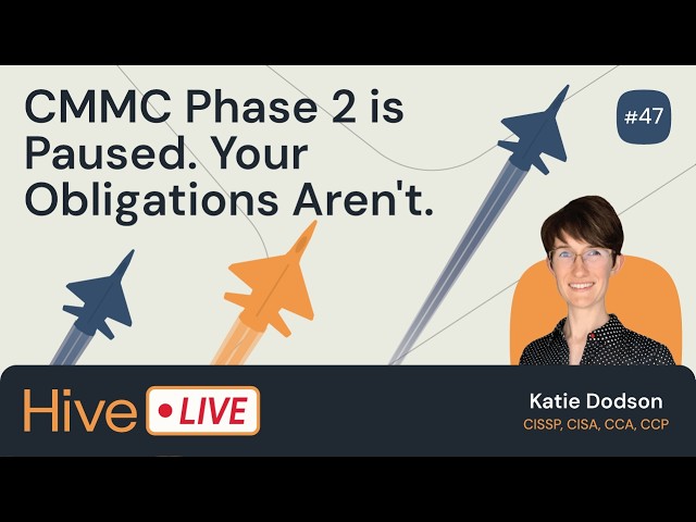 CMMC Phase 2 is Paused. Your Obligations Aren't.