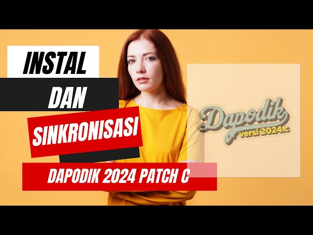Sinkronisasi Dapodik 2024 Patch C #dapodik #tutorial