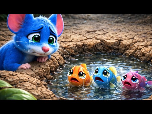 Milo the Rat 🐭 | Episode 4 – Milo discovers a tiny pond where colorful fish are struggling