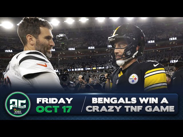 Joe Flacco and the Bengals Take Down the Steelers | Friday, October 17th, 2025