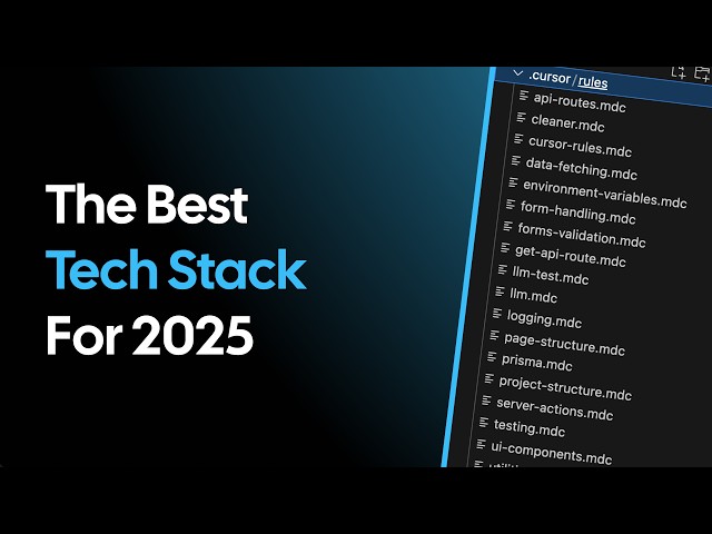 The best tech stack for 2025 and why you should use it