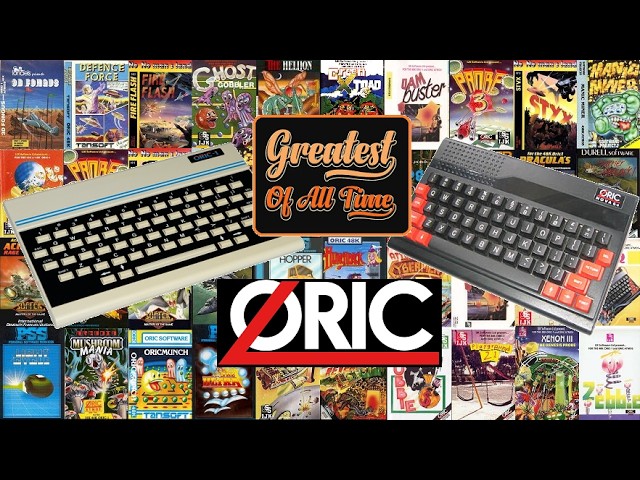 The 20 Greatest Oric 1 & Atmos Games of All-Time