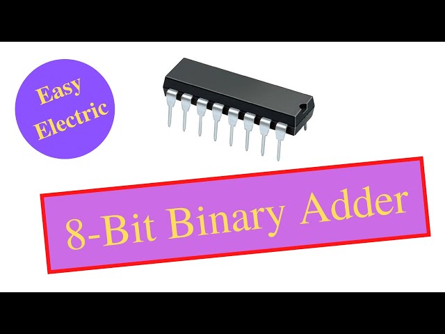 8-Bit Binary Adder