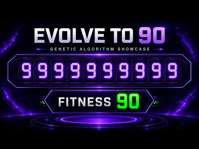 Genetic Algorithm Evolves a Perfect 10-Digit Genome