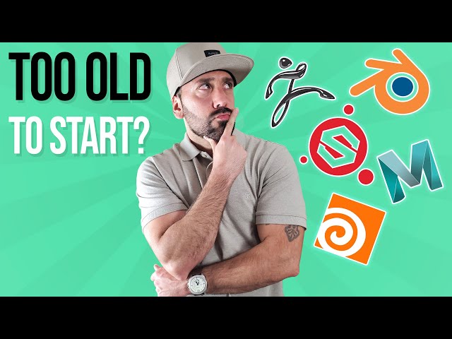 Too Old To Start a Career in 3d Modeling & Animation?