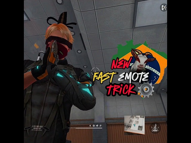 New fast emote 🇧🇷 Tutorial video 📸|| #freefireclips #highilts #tutorial