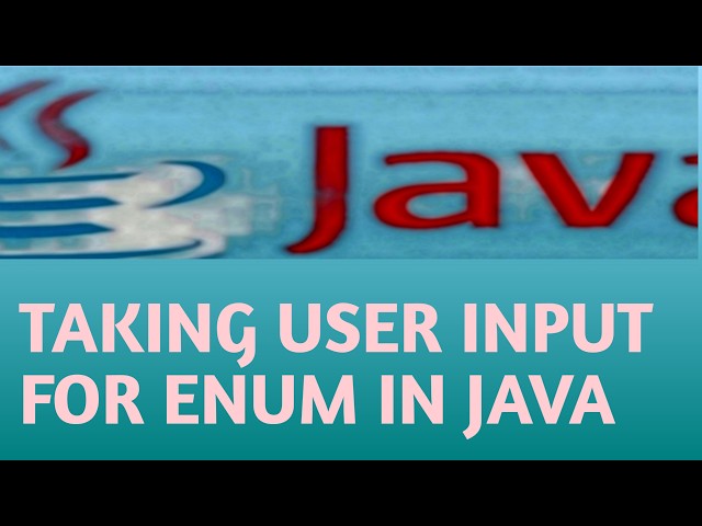 TAKING USER INPUT FOR ENUM IN JAVA in Hindi Lecture 123
