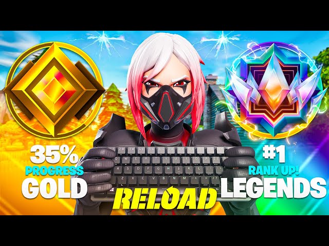 Gold to Unreal Legends Solo SPEEDRUN.. (Fortnite Reload)