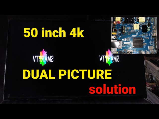 SMART LED TV DUABLE PICTURE SOLUTION #VS.SP65811.2 service code