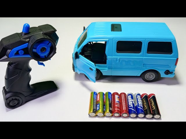 Unboxing Remote Control City Bus, RC Bus Simulated Sound Effects, Atomization Spray, Cool Lighting 