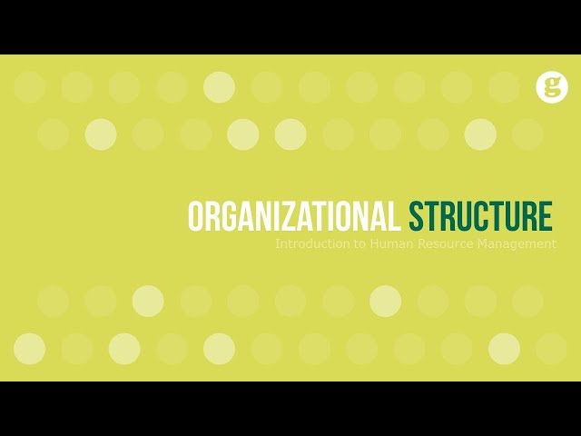 Organizational Structure