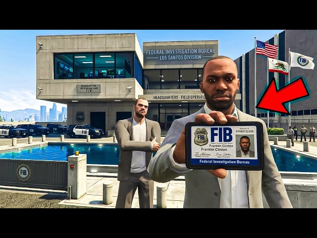 Franklin House Is The New FIB Headquarters In Indian Bike Driving 3D | GTA 5