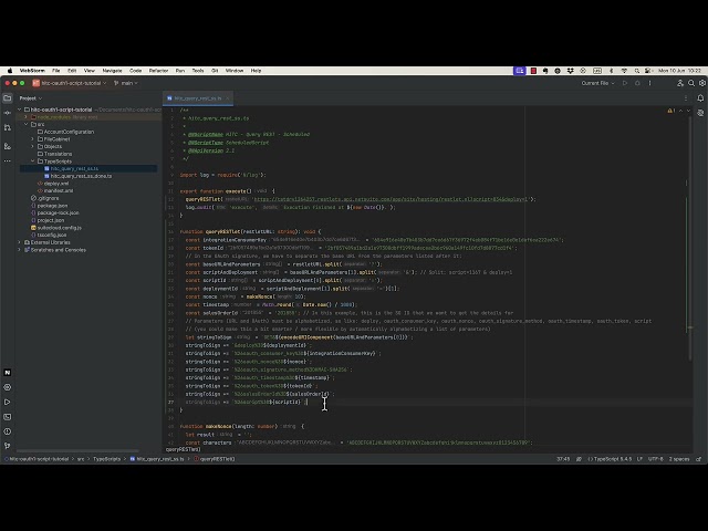 NetSuite OAuth 1.0 SuiteScript Tutorial