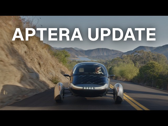 MEGA UPDATE: Aptera Has a New Production Partner