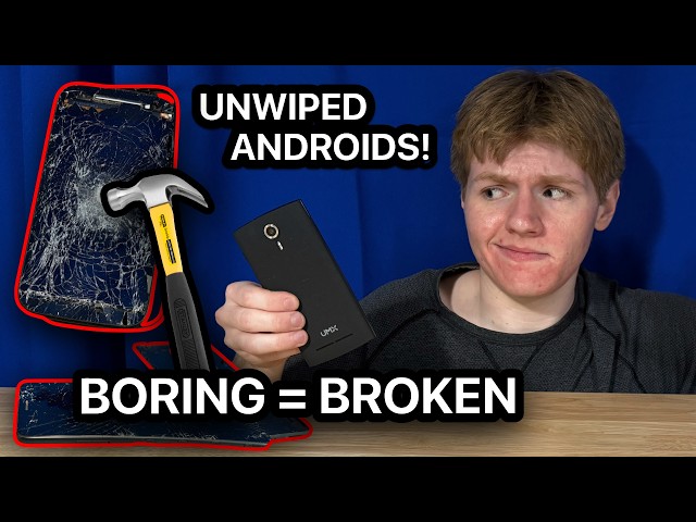 Looking at 5 UNWIPED Androids... (Phone Lots #10)