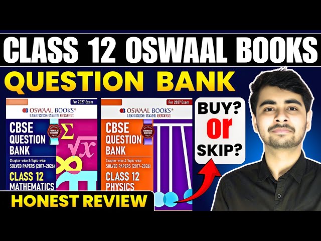 CBSE Class 12 Oswaal PCM Question Bank Honest Review🔥Class 12 Best Question Banks for Boards😎