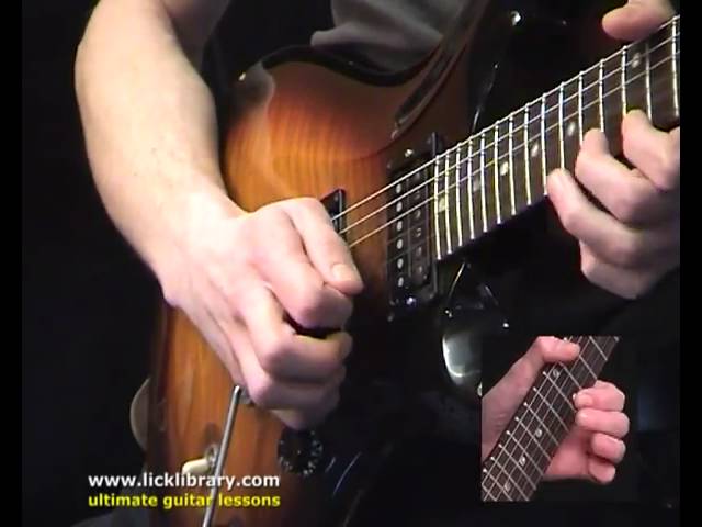 Guthrie Govan Sweep Picking Guitar Lesson - Basics of Sweep Picking