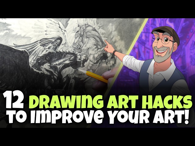 12 Drawing Art Hacks That Will Improve Your Art!