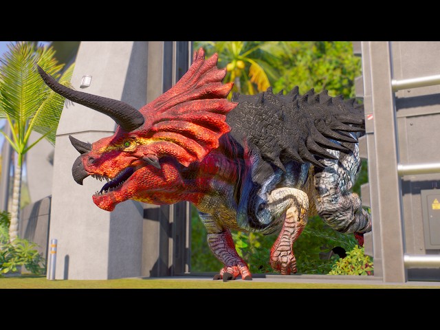 RELEASE ALL HYBRID & CARNIVORE DINOSAURS AND BATTLE ROYALE IN ISLA NUBLAR JURASSIC WORLD EVOLUTION 2