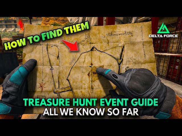 Delta Force Treasure Hunt Guide | All 10 Secret Treasure Predictions