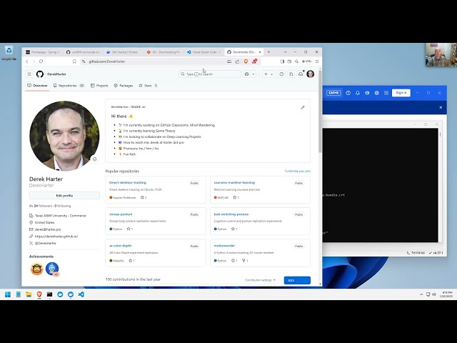 CSci 574 Dev Environment Setup and Usage 01/20/2025