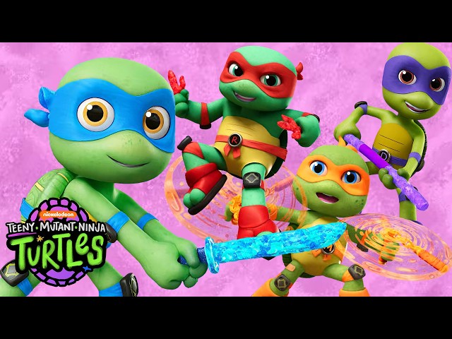 3 FULL EPISODES of Teeny Mutant Ninja Turtles! 🐢🍕 | Episodes 1-3 | Nick Jr.
