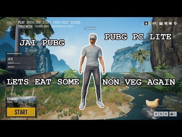 PUBG PC LITE first time || PlayerUnknown's Battlegrounds || PUBG PC LITE || HS CLASHER