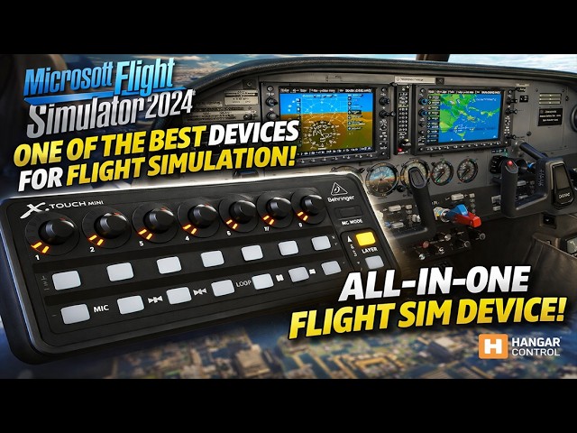 Behringer X Touch Mini Review | One of the BEST All In One Flight Sim Devices MSFS 2024