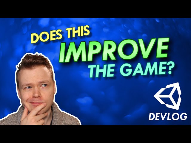Quick & Easy Visual Improvements + Other Polishing // Unity Indie Game Devlog 32