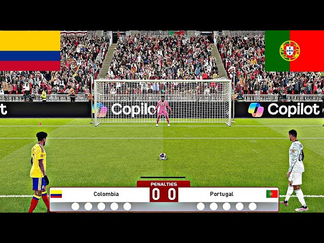 COLOMBIA VS PORTUGAL FULL PENALTY SHOOTOUT | COL VS POR HIGHLIGHTS