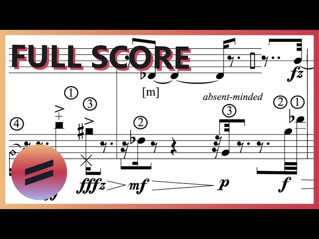 Marco Momi — Sans Dire [w/ score]