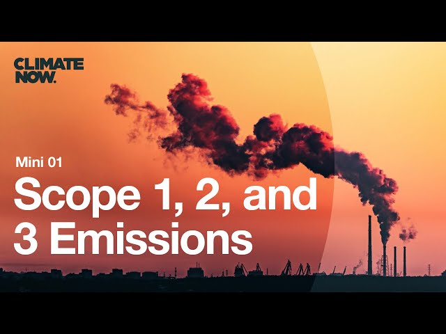 Scope 1, 2, and 3 Emissions explained | Climate Now Mini Video 01