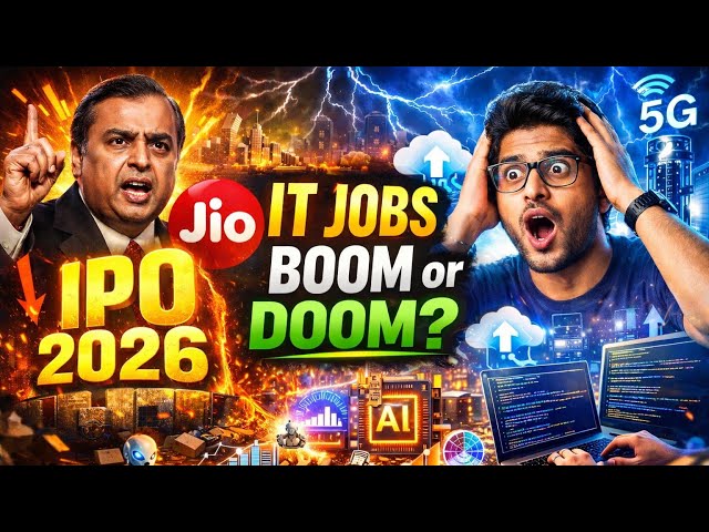 Jio IPO 2026: IT Jobs, AI & Software Careers About to Explode #techcareers