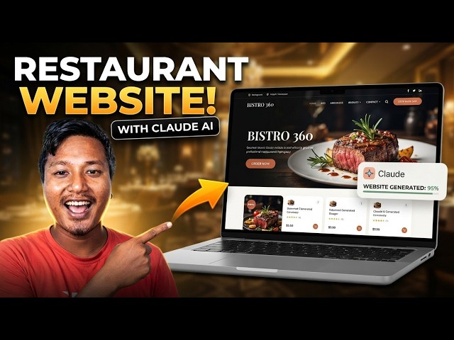 How to Create a Professional Restaurant Website Using Claude AI