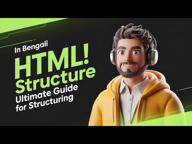 Ultimate Guide HTML STRUCTURE | TrioPedia