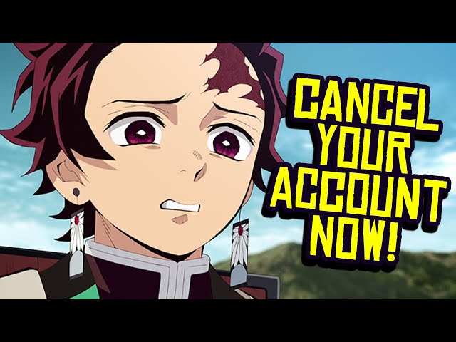Cancel Your Funimation Account RIGHT NOW!
