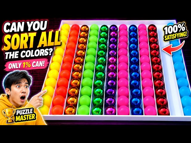 Youlike Puzzle — Sort Colors, Challenge Your Brain & Youlike Puzzle — Don't Make a Wrong Move! 🔴🔵🟢