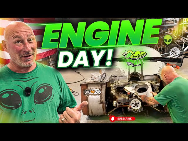 WILL IT FIT?! Custom VW Bug Gets Its Engine!
