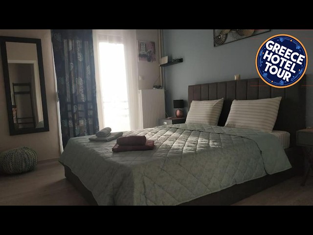 Athens view apartment near Metro station Agia Marina | Athens, Greece | Hotel Review ⭐