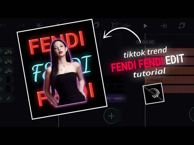 Trending "FENDI FENDI" Full Edit tutorial🔥 || "FENDI" tiktok trend alight motion