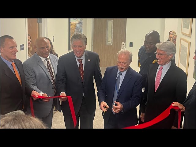 Post Ribbon Cutting with Governor of State