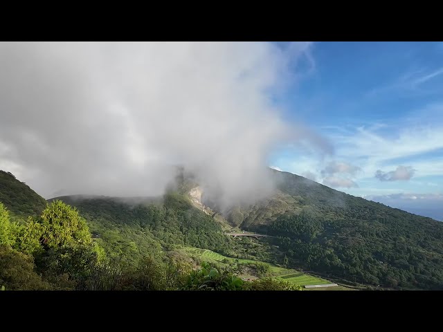 音樂放鬆風景直播_ 台北市陽明山國家公園小油坑七星山 雲的故鄉 Yangming Mountain,Taiwan