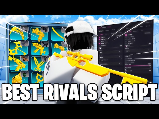 INSANE Rivals Script | Legit Aimbot, Skin Changer, Silent Aim & MORE