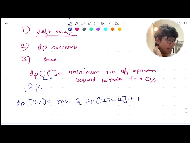 Removing Digits || Learn Dynamic Programming || CSES || C++ || DP