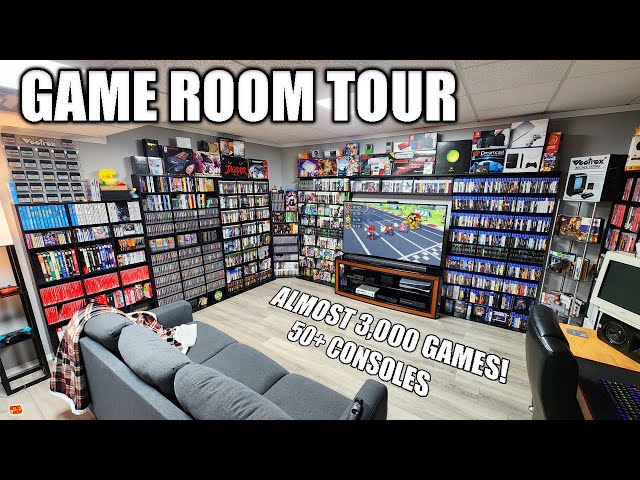 $150K Retro Game Collection! | Game Room Tour