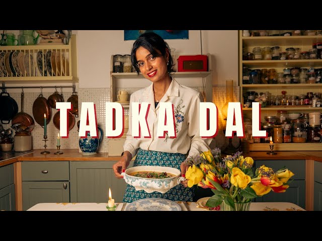 The Most Comforting Dal | Tadka Dal with Curry Leaves & Red Chillies