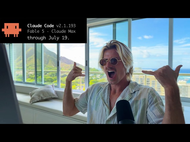 Day 12 - Vibe Coding An App In Hawaii - Claude Fable 5 July 19th!