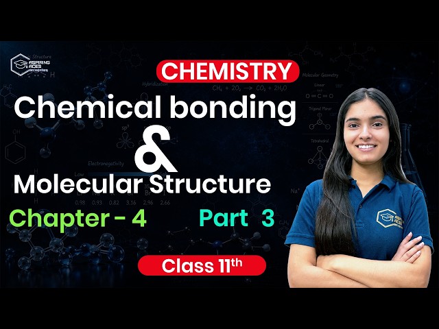 Chemical Bonding Part 3 | Hydrogen Bonding, VSEPR Theory & VBT | CBSE 2026 | Anjali Ma’am